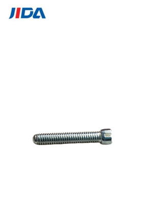 پیچ M3 X 16 میلی متری سر سوراخ دار گرد آبی سفید روی