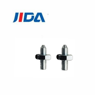 پیچ و مهره های سر شش گوشه انتهای مخروطی M2.5 9 میلی متری با روکش روی آبی سفید