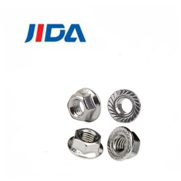 A2-70 A4-70 روی فولاد ضد زنگ Din6923 مهره فلنج شش گوش M10 M8 سفارشی