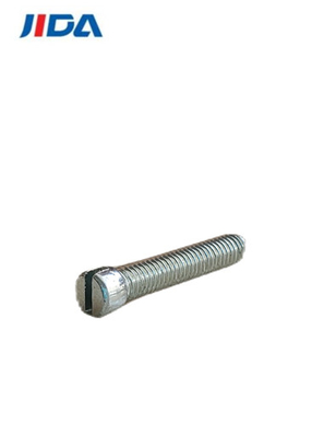 پیچ M3 X 16 میلی متری سر سوراخ دار گرد آبی سفید روی