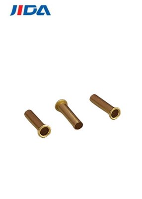 پرچ های برنجی توخالی لوله ای چین دار JIDA برای چرم Φ2x8.5