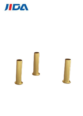 پرچ های برنجی توخالی لوله ای چین دار JIDA برای چرم Φ2x8.5